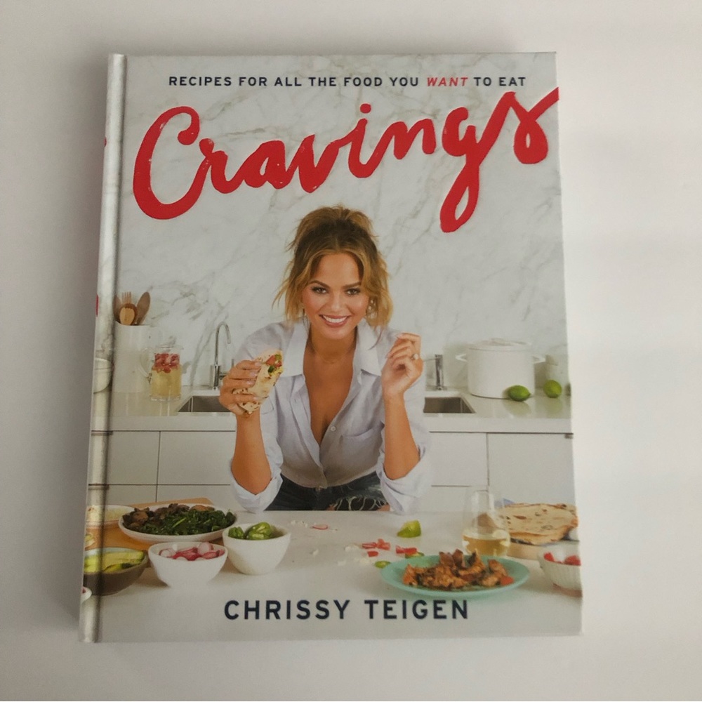 3/$15 Cookbook Cravings by Chrissy Teigen a Cookbook Hardcover